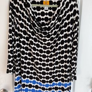 Ruby Rd. Woman Polka Dot Top